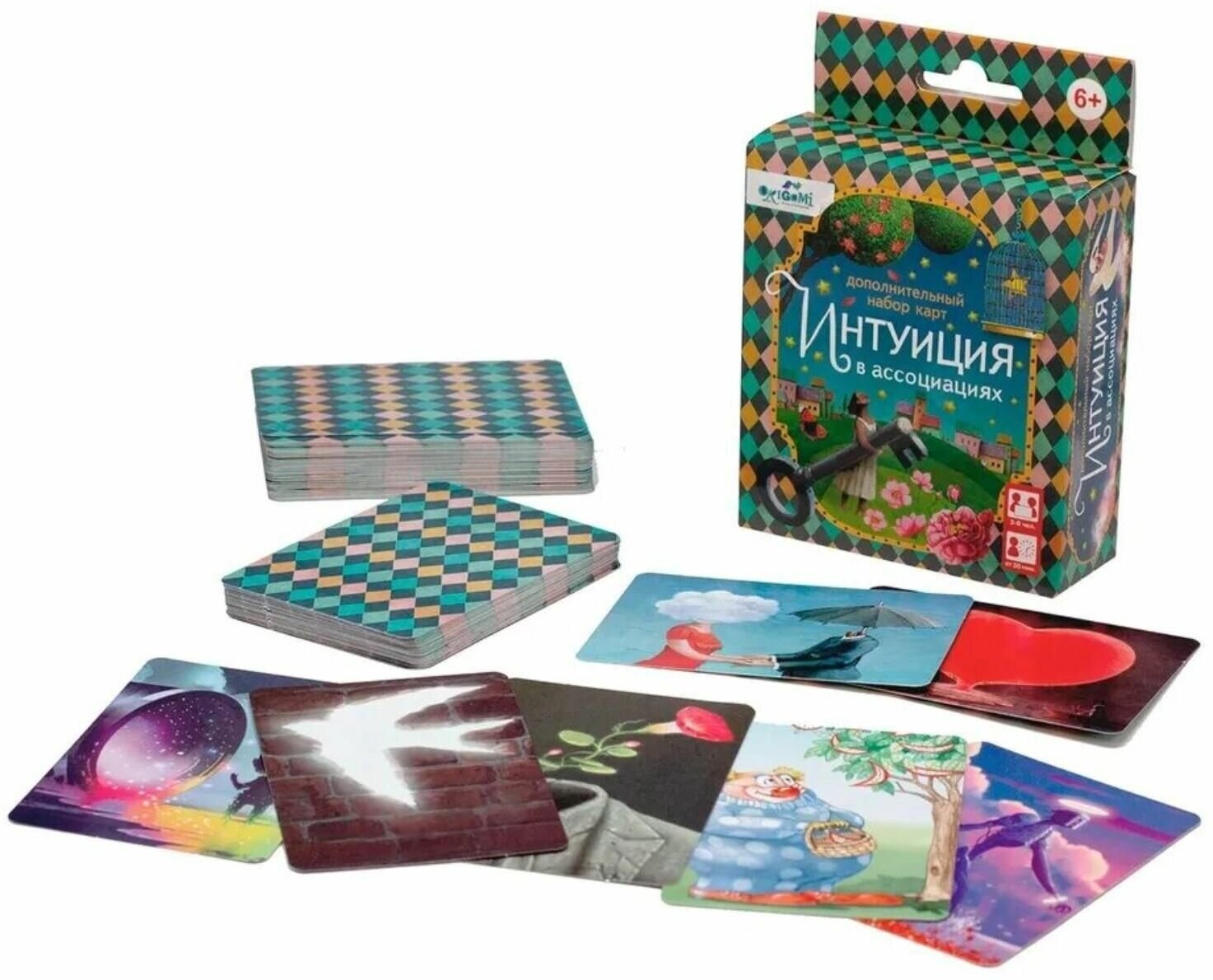Игра карточная Интуиция в ассоциациях, дополнительный набор карт ОРИГАМИ - фото №5