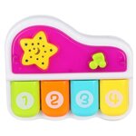 Развивающая игрушка Наша игрушка Детское пианино 4 клавиши - изображение