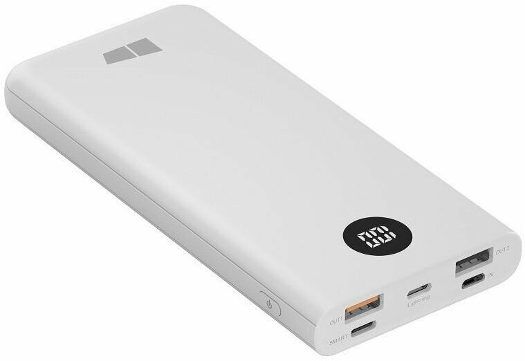 Внешний аккумулятор More choice PB31S White 10000mAh Smart 3USB 3A PD+QC3.0 быстрая зарядка белый - фото №9