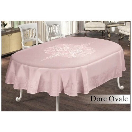 Maison Royale Скатерть Dore цвет: пудра (160х220 см)