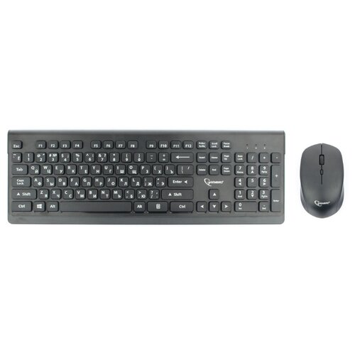 Клавиатура+мышь беспроводная Gembird KBS-7200 черный