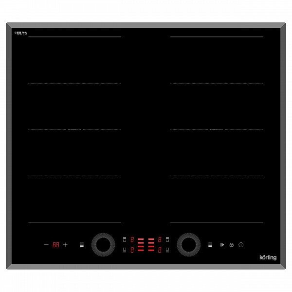 Встраиваемая электрическая панель Korting HIB 68700 B Quadro