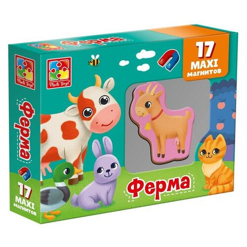 Развивающий набор магнитов «Ферма»