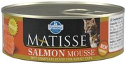 Корм консервированный для кошек Farmina Matisse, мусс с лососем, 85 г, 1 шт.