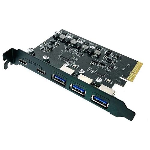 USB контроллер Espada PCIeU3.2Gen2 orico type c pci express to usb 3 2 20gbps pci e express expansion card adapter with asm3242 chipset for laptop