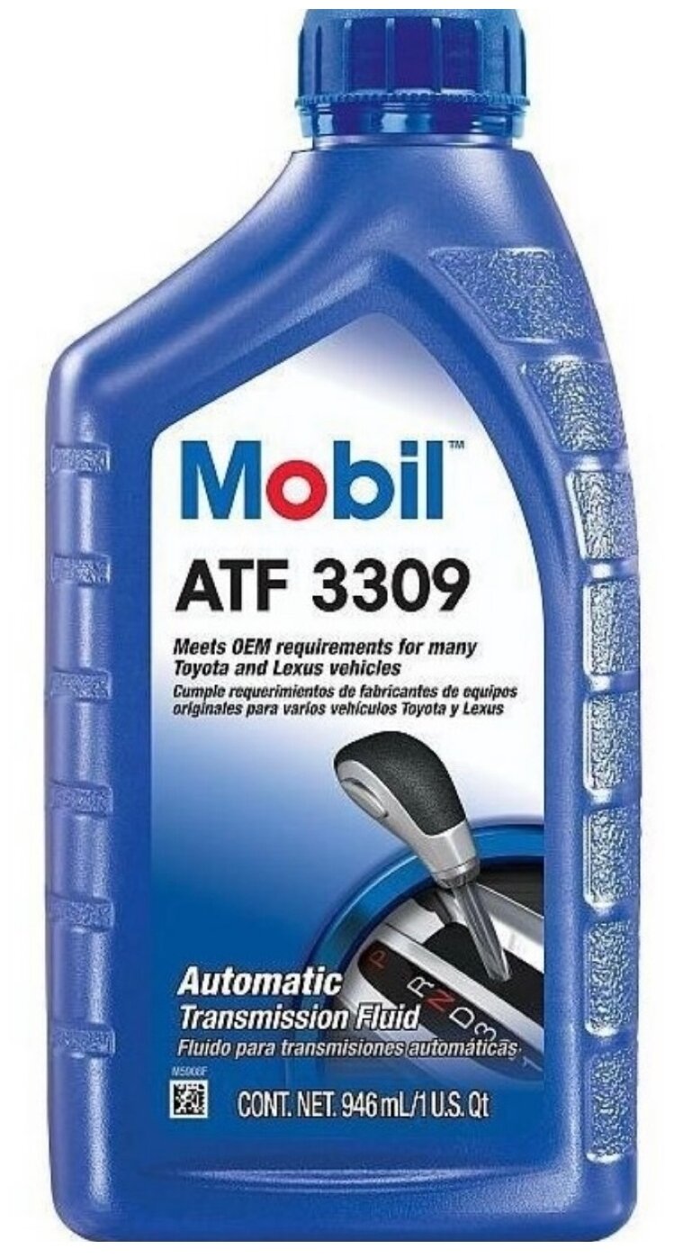 Масло трансмиссионное MOBIL ATF 3309 0.946L 112610