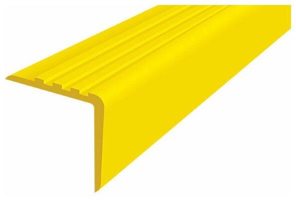 фото Противоскользящий угол 50х50мм для ступеней / бортиков бассейна 1м без клея