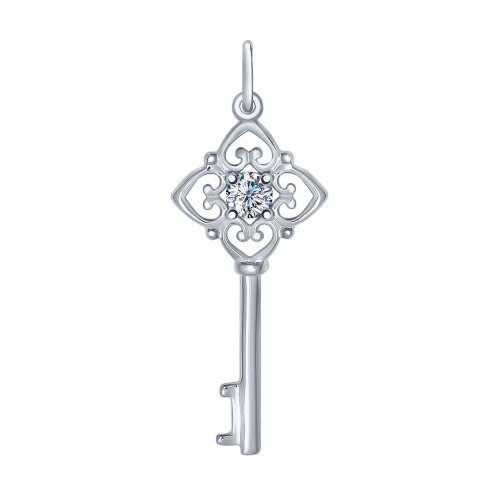 фото Sokolov подвеска в виде ключа с фианитом 94031592