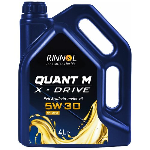 Масло моторное синт. RINNOL QUANT М X-DRIVE 5W-30 (e4L)
