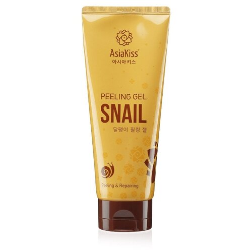 фото Asiakiss пилинг гель snail peeling gel с экстрактом слизи улитки 180 мл