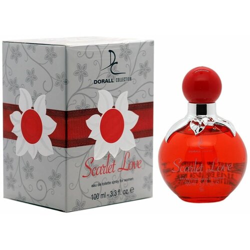 Туалетная вода для женщин Scarlet Love Dorall Collection, 100 мл dorall collection туалетная вода для женщин scarlet rouge 100мл