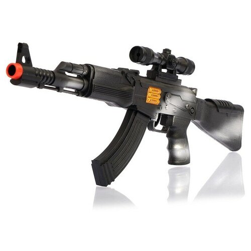 Автомат-трещотка АК-47, цвета микс игрушечное оружие боевое оружие рафаэль