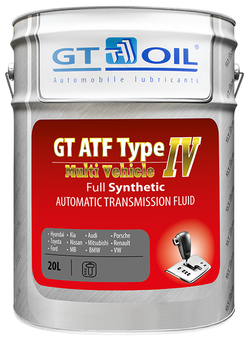 8809059407974 GT OIL Масло транс. GT ATF T-IV Multi Vehicle 20 л