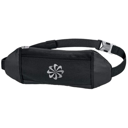 фото Пояс для бега nike challenger waist pack small black/black/black/silver osfm унисекс n.100.1641.015.os onesize