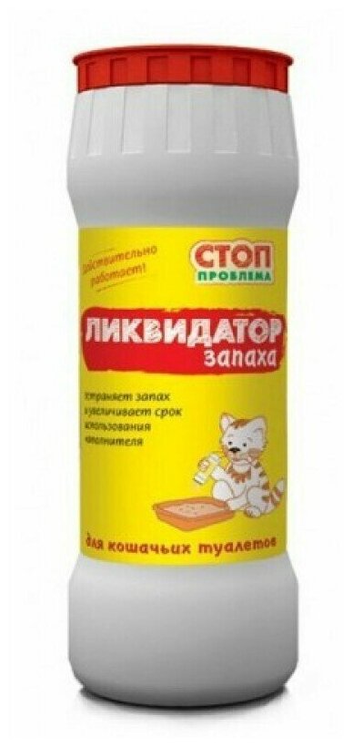 Экопром Ликвидатор запаха для кошачьих туалетов S106 стоп проблема 350г