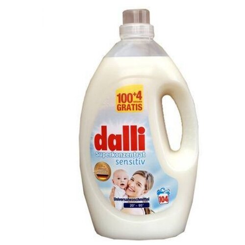 фото Гель Dalli Sensetiv Supercozentrat для детского белья, 3.65 л, бутылка