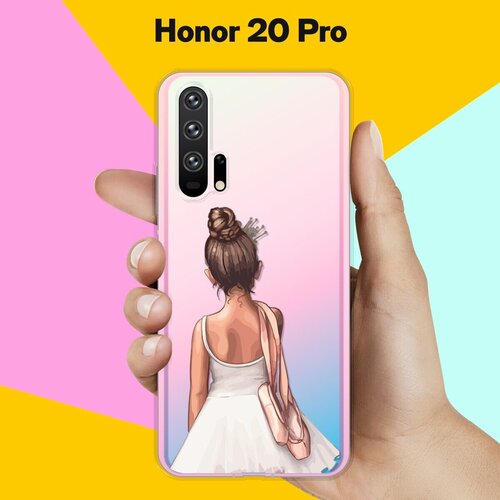 Силиконовый чехол Юная балерина на Honor 20 Pro