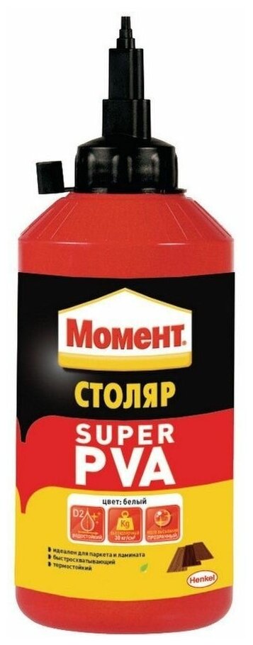 Клей для дерева Столяр Super PVA 750 г