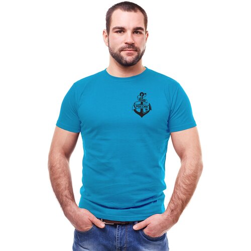 фото Футболка gerasim, оверсайз, хлопок, принт надписи, размер l, серый