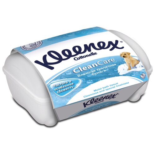 фото Туалетная бумага Kleenex CleanCare в пластиковой коробке, 42 л.