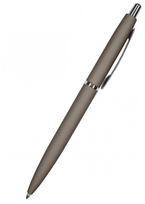 Ручка шариковая автоматическая BrunoVisconti, 1 мм, синяя, SAN REMO (серый металлический корпус), Арт. 20-0249/05