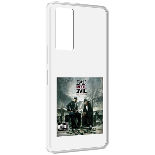 Чехол MyPads Eminem BAD MEETS EVIL – HELL THE SEQUEL для Infinix Note 11 задняя-панель-накладка-бампер