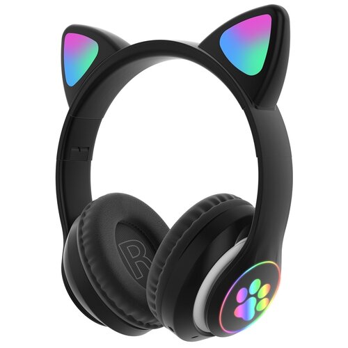 Беспроводные наушники CAT ear STN-28 Global, черный cat ear беспроводные наушники cat stn 28 с ушками наушники ушки