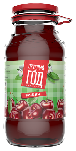 Напиток Barinoff "Вкусный год" Вишневый осветленный 1,8 л