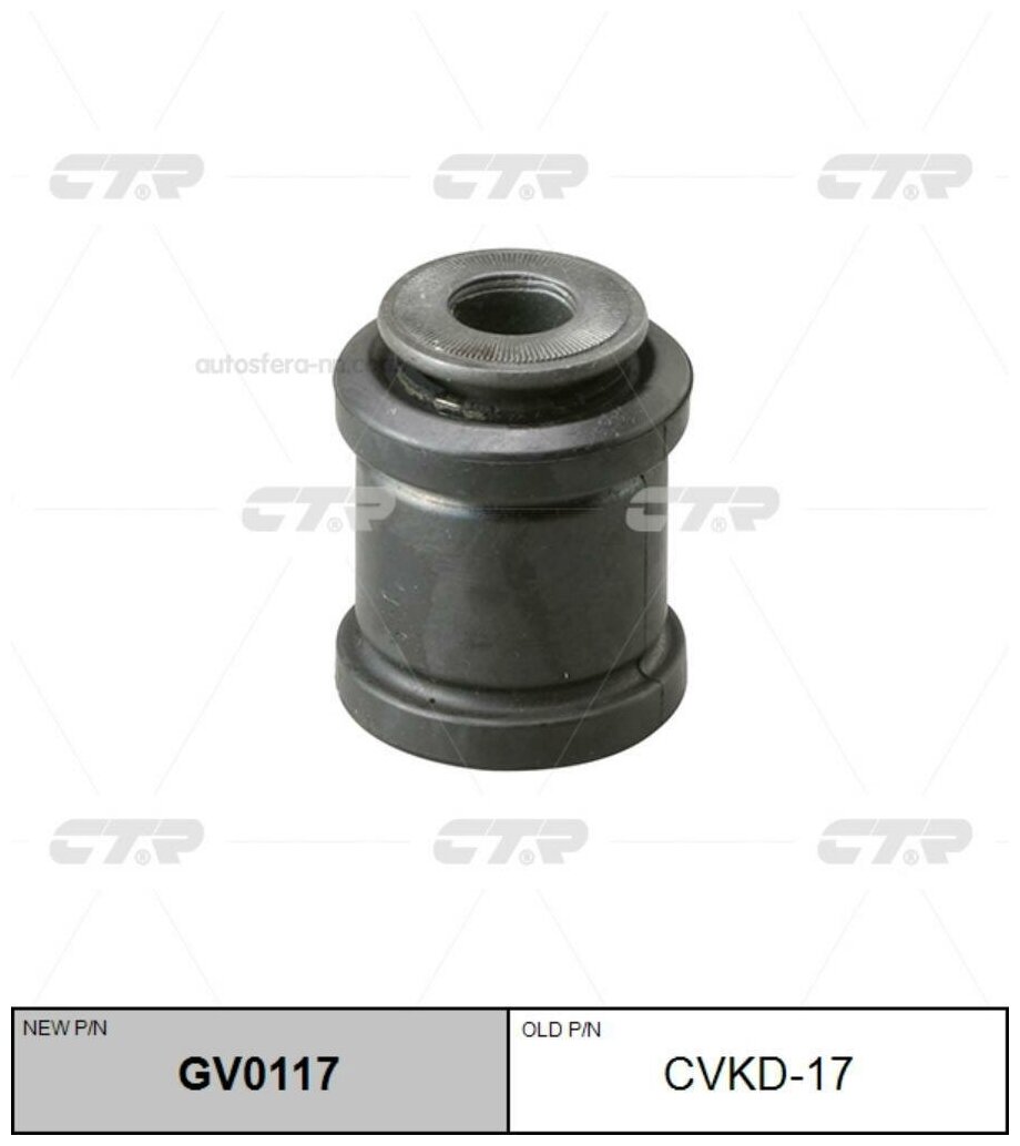 фото Сайлентблок Рычага Gm Nexia/Espero/Lanos 97- Перед. подв. CTR арт. CVKD-17