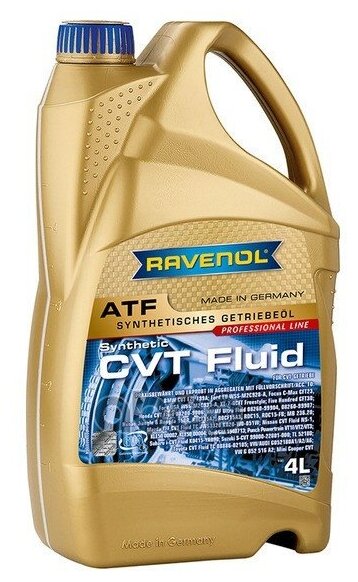 Трансмиссионное Масло Cvt Fluid ( 4л) (Второй Номер 4014835732599) Ravenol121111000401999