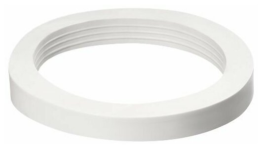 фото Прокладка D 112х85х13 под смывной бачок (импортная) белая