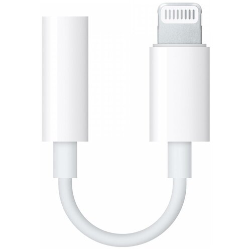 Переходник Lightning to наушники Jack с bluetooth музыкаразговор GL032JH-002 белый 399₽