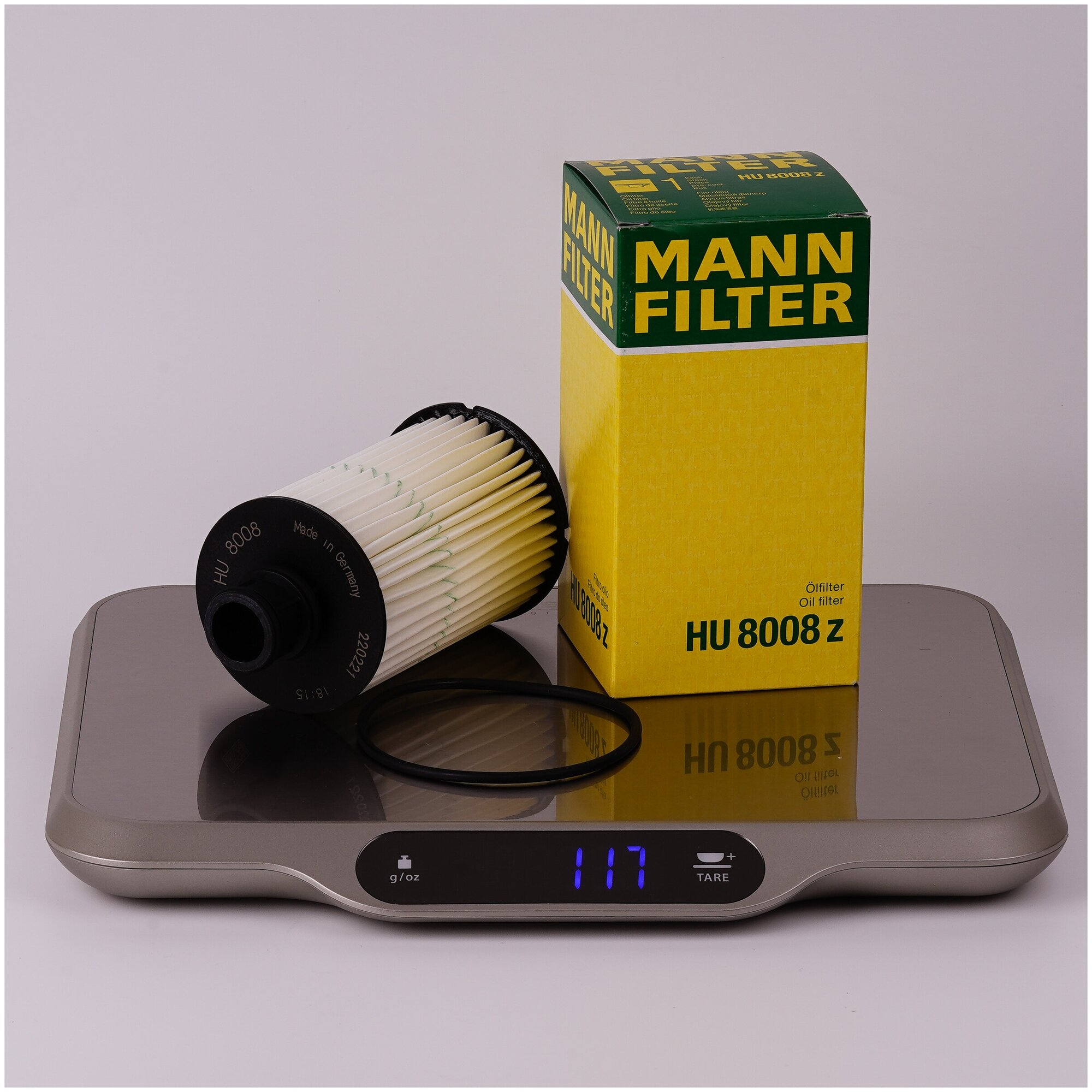 [HU8008Z] MANN-FILTER Фильтр масляный - фото №6