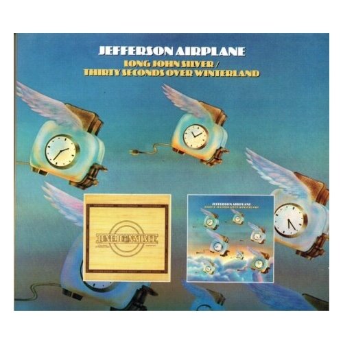 JEFFERSON AIRPLANE - Long John Silver / Thirty Seconds Over Winterland. 2 CD виниловая пластинка jefferson airplane thirty seconds over winterland 180 gram sky blue vinyl 1 lp