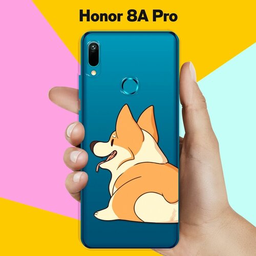 Силиконовый чехол Корги на Honor 8A Pro силиконовый чехол узор из корги на honor 8a pro