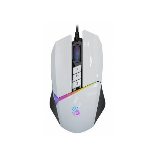 Мышь A4Tech Bloody W60 Max белый оптическая 10000dpi USB 10but 363400₽