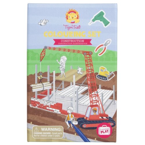 фото Набор для рисования "строители", арт. 6-0238 tiger tribe