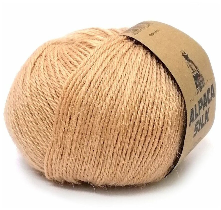 Пряжа Alpaca Silk Michell - 1 моток (150 м, 50 гр), цвет 1635