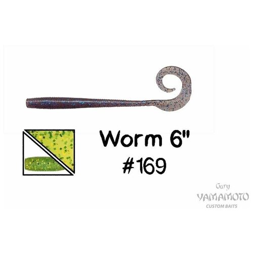 приманка gary yamamoto worm 6 236 Приманка GARY YAMAMOTO Worm 6 #169, # 0000680960