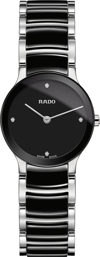 Наручные часы RADO Centrix Diamonds R30191712, черный