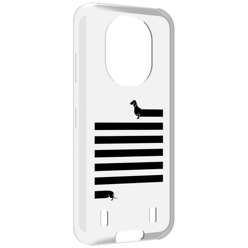 Чехол MyPads длинная-такса для Oukitel WP16 задняя-панель-накладка-бампер чехол mypads длинная такса для oukitel wp20 wp20 pro задняя панель накладка бампер