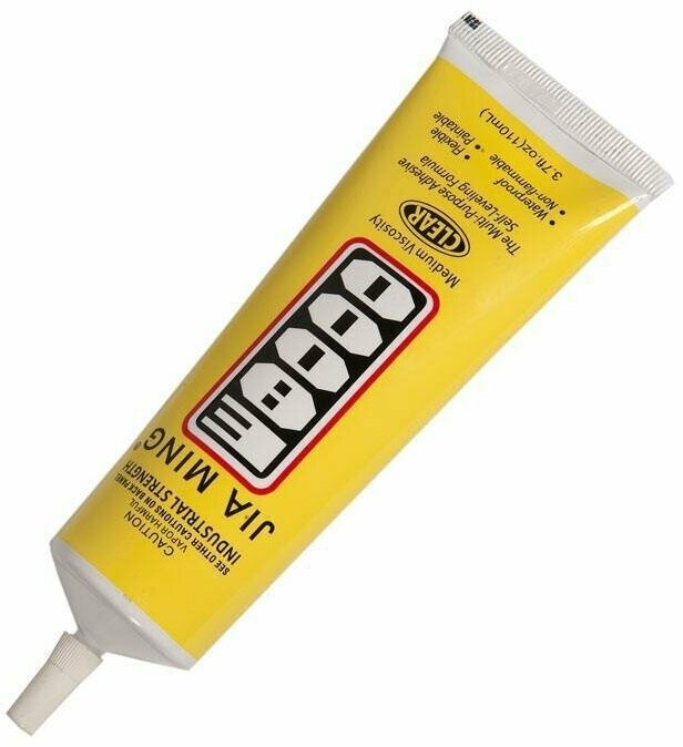 фото Клей E-8000 для проклейки тачскринов (герметик) 15 мл