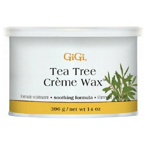 Воск кремообразный с маслом чайного дерева Tea Tree Creme Wax, GiGi, 396 гр