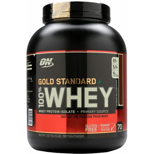 100% Whey Gold Standard Optimum Nutrition 2270 г (Шоколад-мята) optimum nutrition 100% whey protein gold standard 2270 г белый шоколад