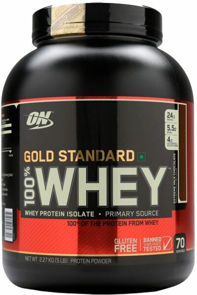 100% Whey Gold Standard Optimum Nutrition 2270 г (Шоколад-мята)