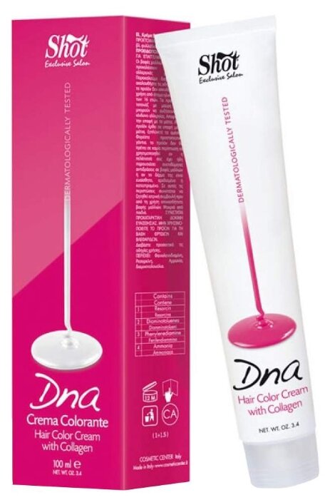 Shot DNA крем-краска для волос, 100 мл