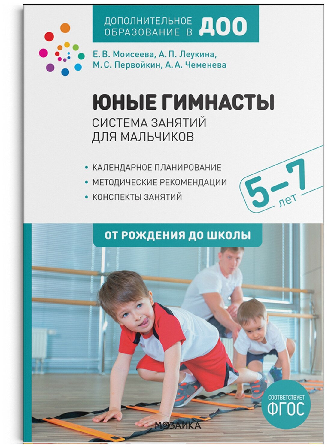 ФГОС. Нов. Юные гимнасты. Система занятий для мальчиков 5-7 лет. ФГОС