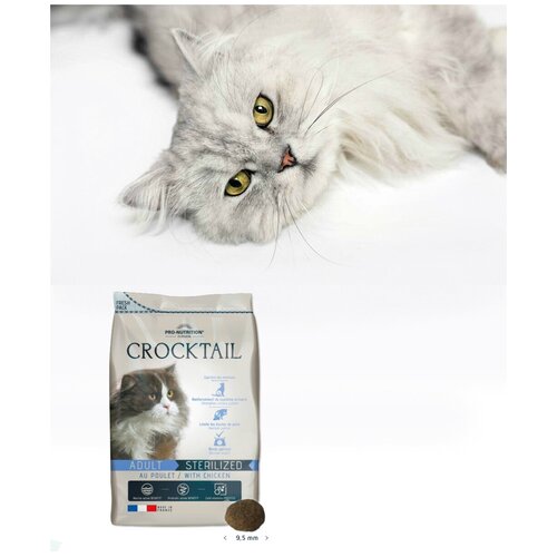 Сухой корм для кошек Flatazor Crocktail Adult Sterilized With Chicken (10кг)