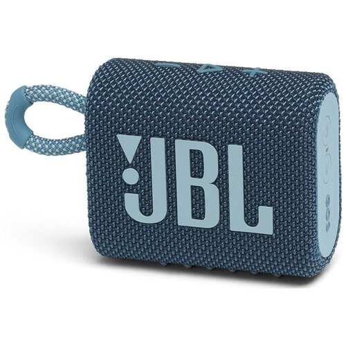 Беспроводная акустика JBL Go 3 Blue JBLGO3BLU 412700₽