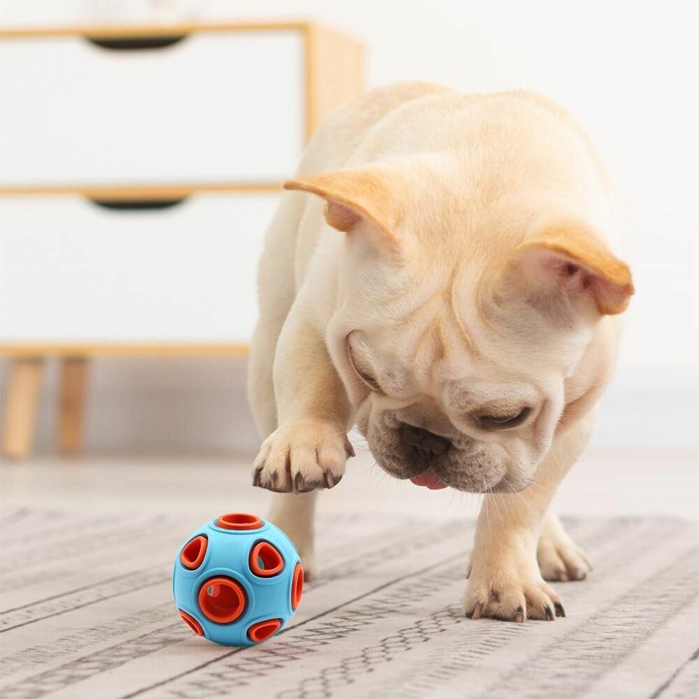 Игрушка мяч дозирующий корм ZooWell Play ECO-friendly для собак - фотография № 2
